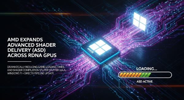 AMD ASD Update Cuts Game Loading Times by Up to 95% on RDNA GPUs