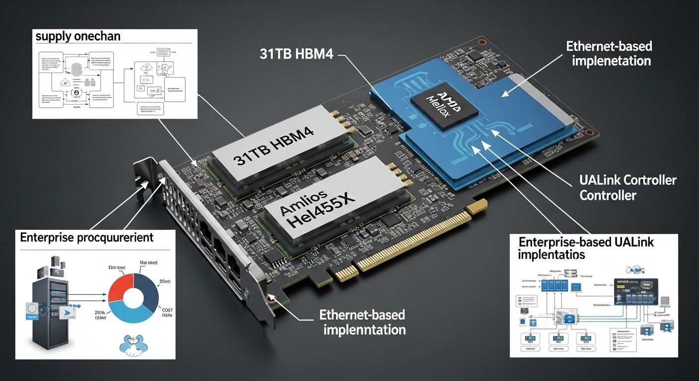 AMD Helios MI455X: Can 31TB HBM4 Challenge Nvidia Vera Rubin? · KAD