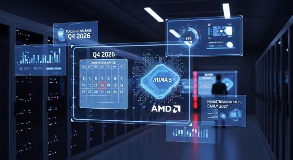AMD RDNA 5 GPU Launch Window Leaks Ahead of 2027 Rollout