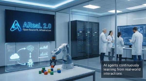 AReaL 2.0 Open Source: Building Self-Evolving AI Agents with Online RL