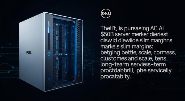 Dell’s $50B AI Server Bet: Chasing Scale Over Margins