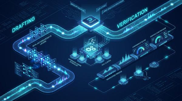 DSpark Explained: Semi-Autoregressive Speculative Decoding for Faster LLM Inference