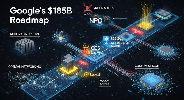 Google Rejects CPO: $185B Bet Reshapes AI Infrastructure