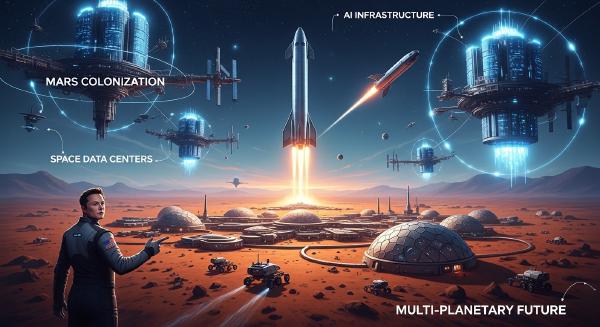 Musk’s SpaceX Roadmap: Mars, AI, and the Trillion-Dollar Future
