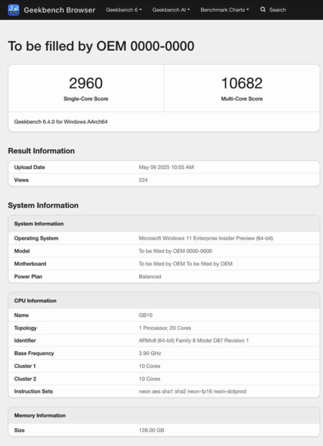 Nvidia Arm based GB10