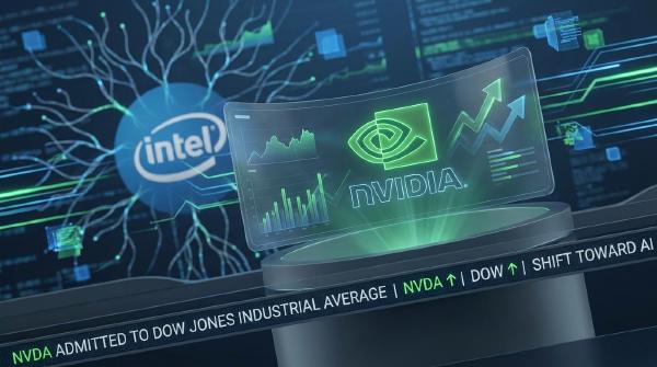 NVIDIA Replaces Intel in the Dow Jones Industrial Average