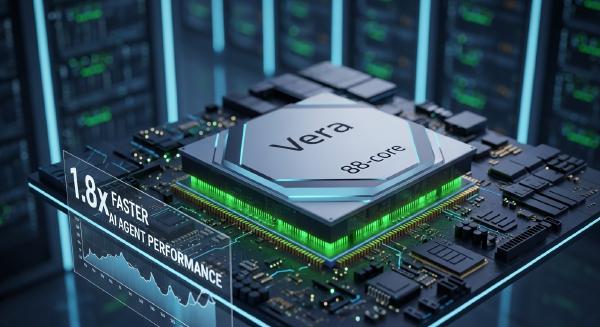 NVIDIA Unveils 88-Core Vera CPU, Built Specifically for the Agentic AI Era