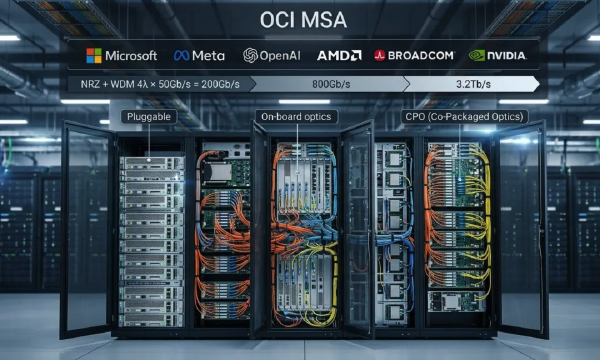 OCI MSA Explained: Optical Interconnects for AI Infrastructure