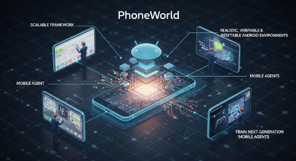PhoneWorld: Building Scalable and Realistic Environments for Mobile Agents