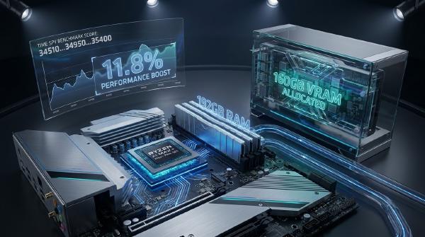 Ryzen AI Max+ PRO 495: 12% Faster, More AI Memory