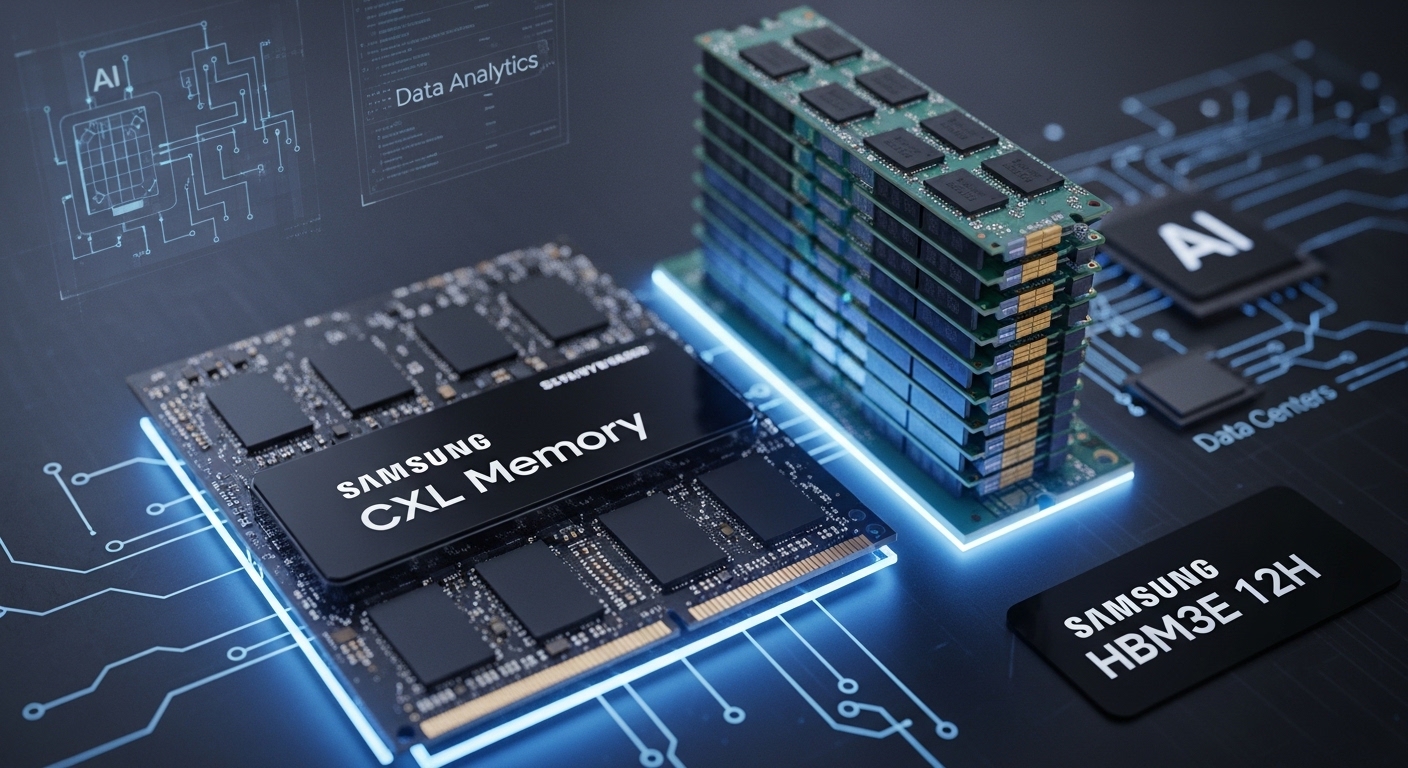 Samsung Cxl Memory Module Samsung CXL Memory Modules and HBM3E Drive AI Scalability · KAD
