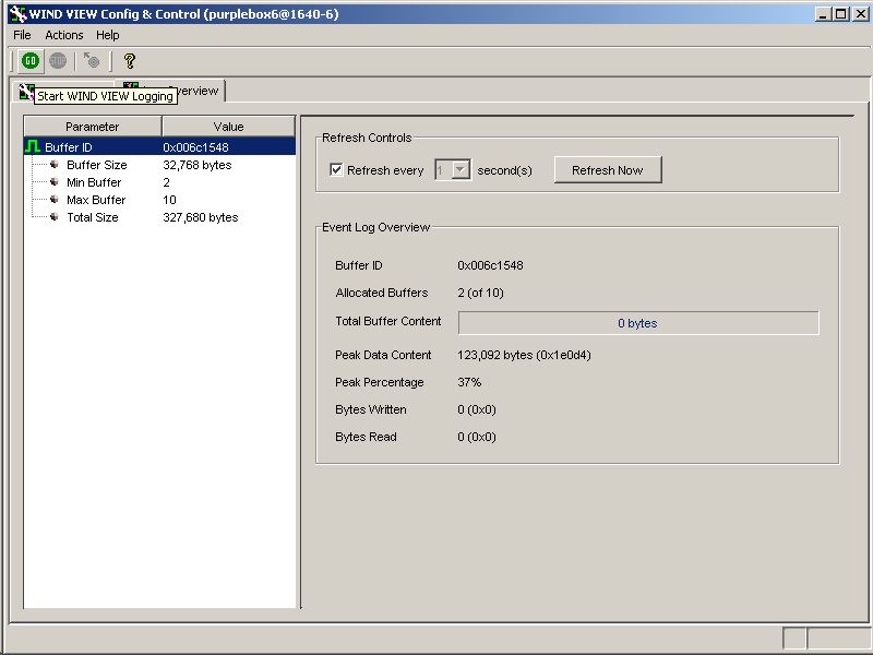 VxWorks 5.5 Programming Start Wind View