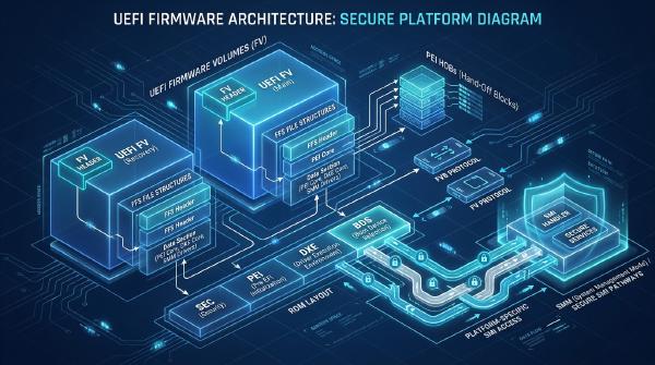 UEFI Firmware Volumes: FV Headers, FFS, HOBs, and Access