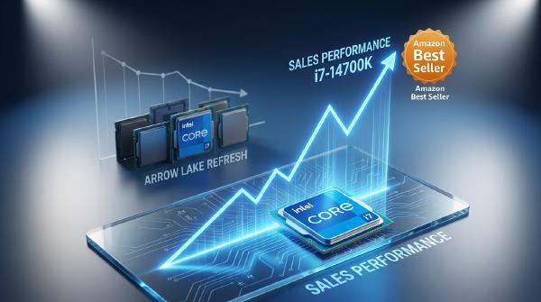 Amazon CPU Sales: Intel’s Best-Selling Desktop Chip Is the 14700K
