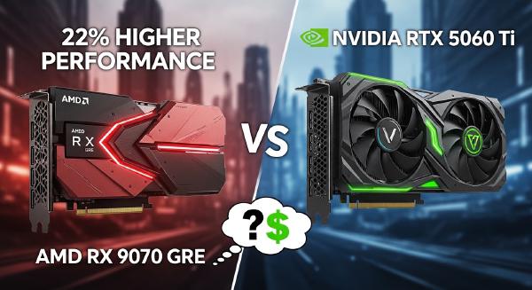 AMD RX 9070 GRE Review: Faster Than RTX 5060 Ti, But Is It Worth It?