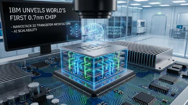 IBM's 0.7nm Nanostack Chip Breaks the Sub-1nm Barrier