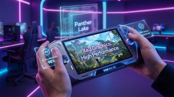 Intel Arc G3 Series Redefines Handheld Gaming With Panther Lake