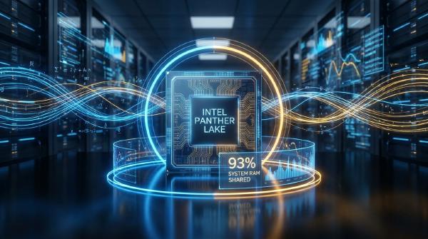 Intel Panther Lake iGPU Can Use Up to 93% of System RAM