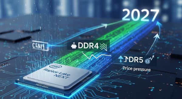 Intel Raptor Lake NEXT Leak: DDR4 Support Extends Budget PC Lifespan