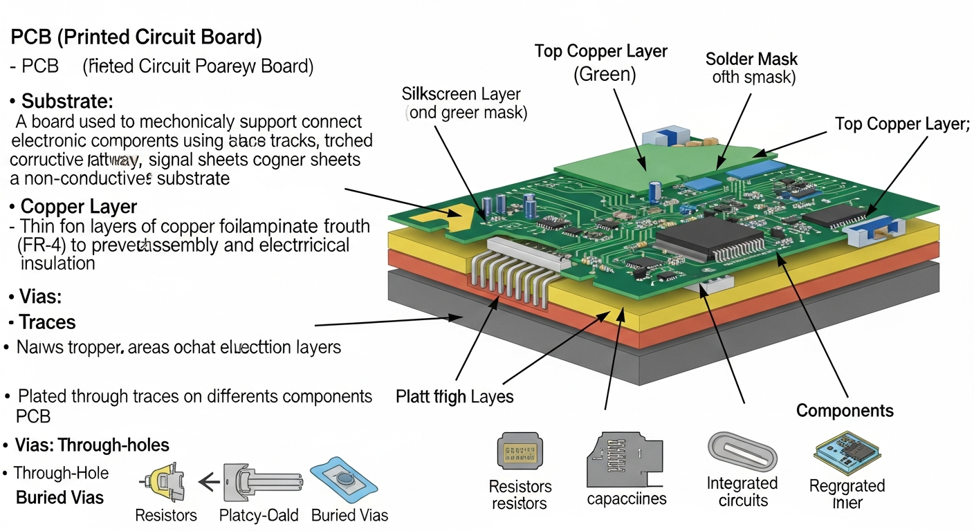 Definition Pcbs Array PCB Terminology and Structure Explained · KAD