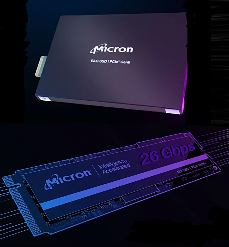 美光 PCIe Gen6 SSD