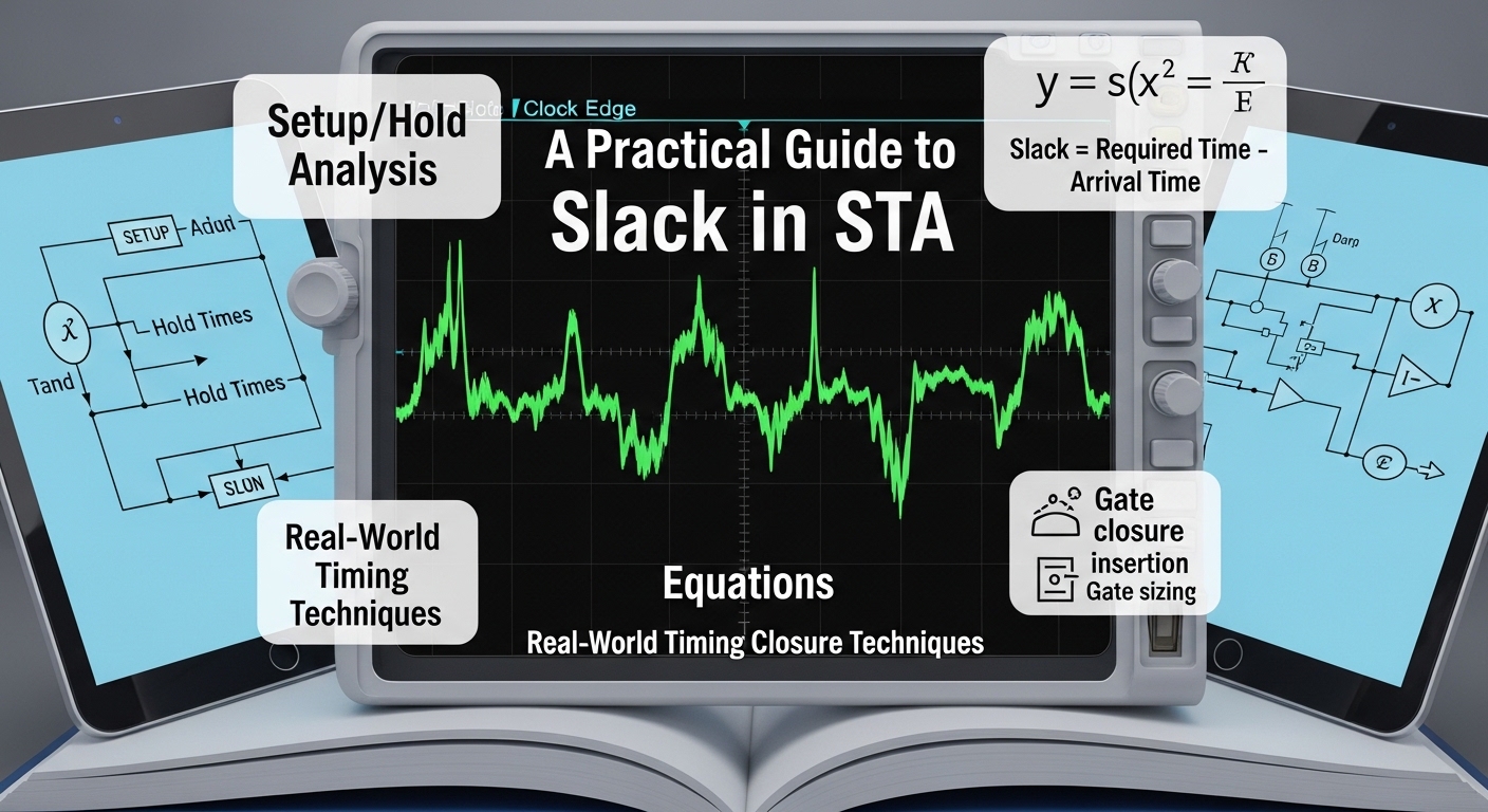 Static Timing Analysis (STA) Explained: Mastering Slack in VLSI · KAD
