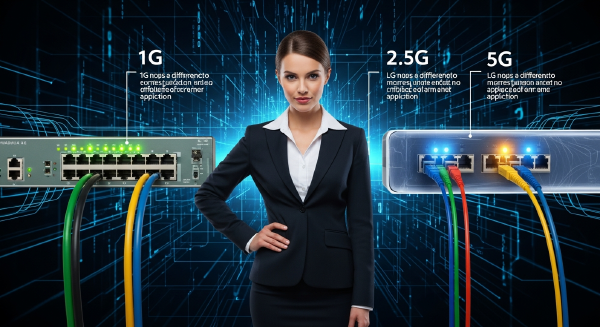 Ethernet Evolution: 1G vs 2.5G vs 5G Network Ports Explained
