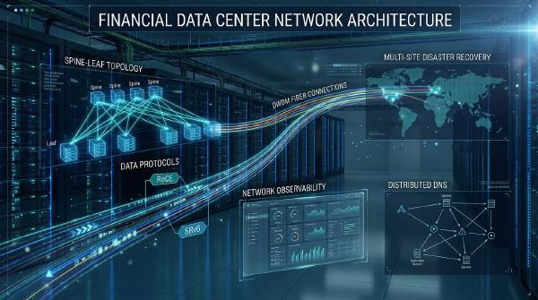 High-Availability Financial Data Center Network Architecture