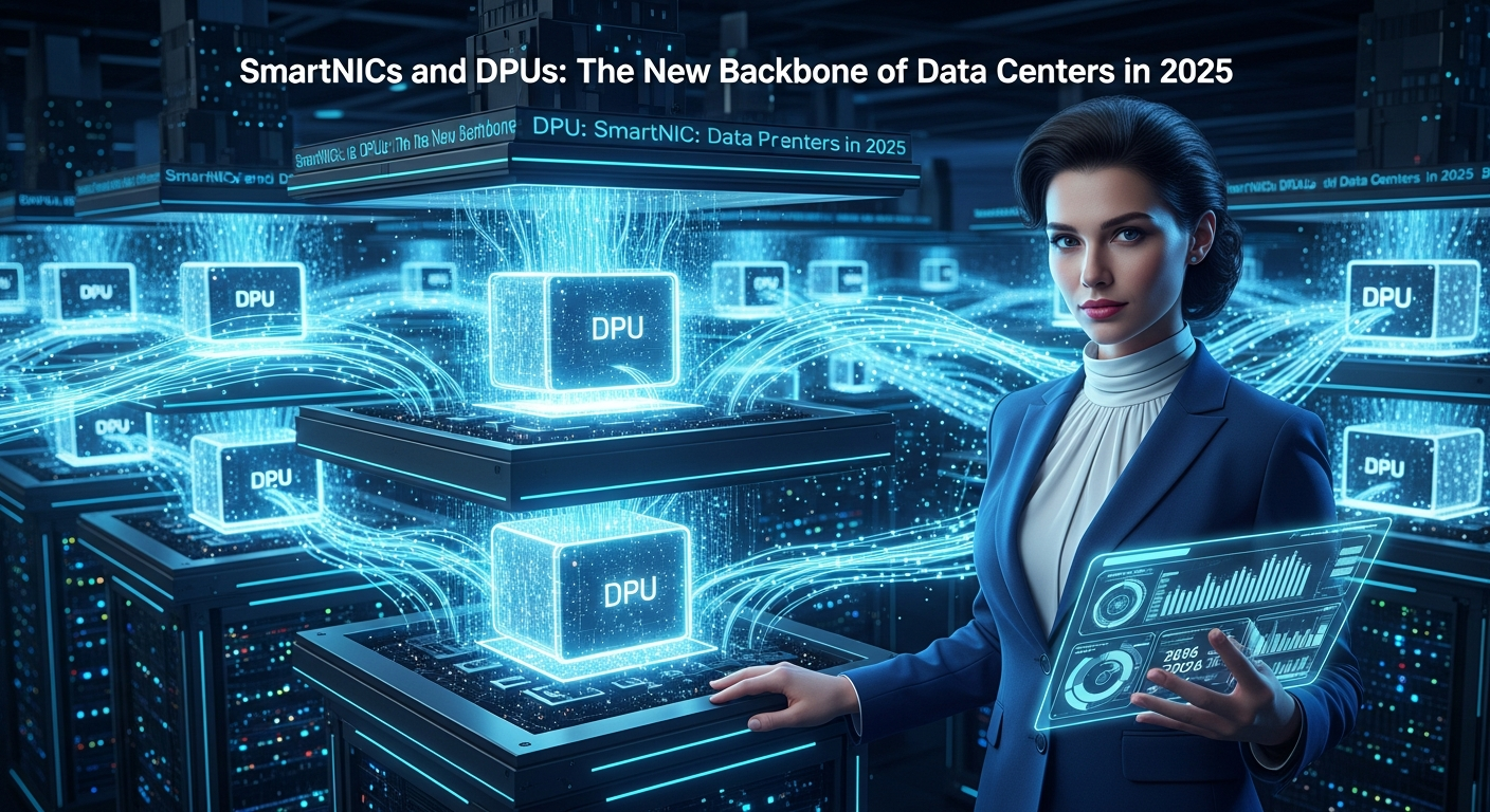 SmartNICs and DPUs: The New Backbone of Data Centers in 2025 · KAD