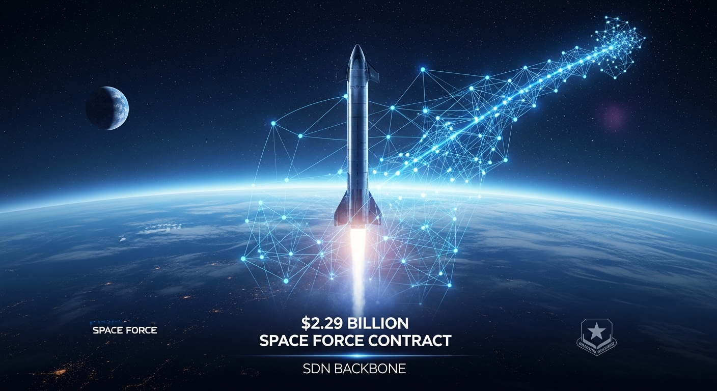 SpaceX Secures $2.29 Billion Contract for Pentagon Space Network · KAD
