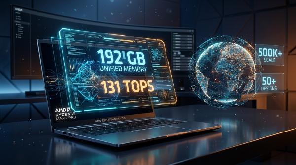 AMD Agentic PCs Top 500,000: Ryzen AI Max+ PRO 495