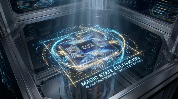 Google Demonstrates Magic State Cultivation on Willow Chip