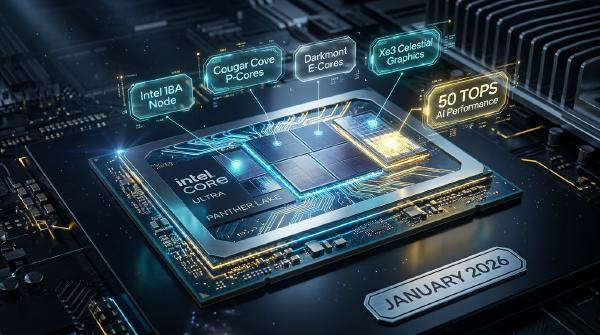 Intel Panther Lake: 18A Launch, Core Ultra X9 Specs and CES 2026