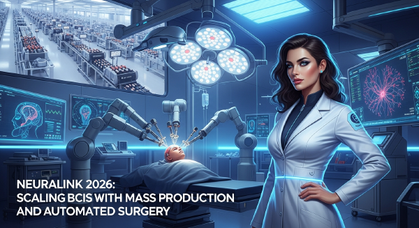 Neuralink 2026: Scaling BCIs with Mass Production and Automated Surgery