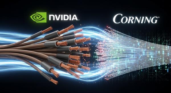 NVIDIA Invests $3.2B in Corning to Power AI Optical Networks