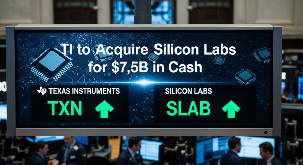 TI to Acquire Silicon Labs for $7.5B in Cash