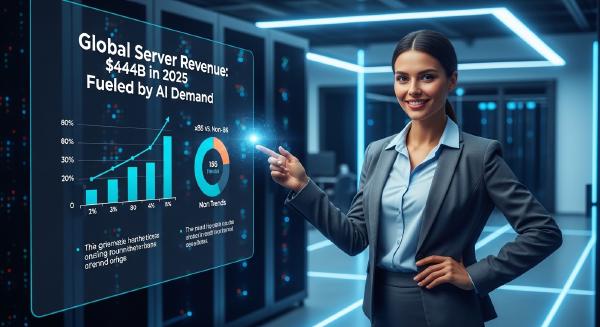 2025 Server Market Hits $444B: AI Drives Explosive Growth