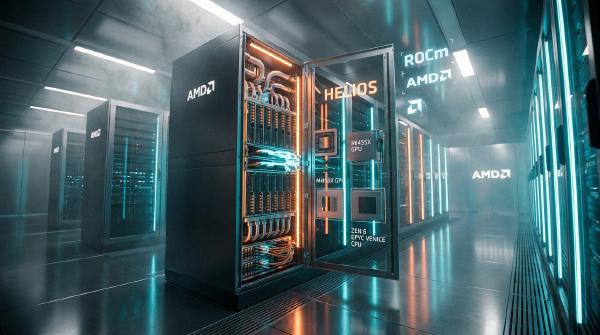 AMD Helios AI Rack: MI455X, Zen 6 EPYC and Pensando