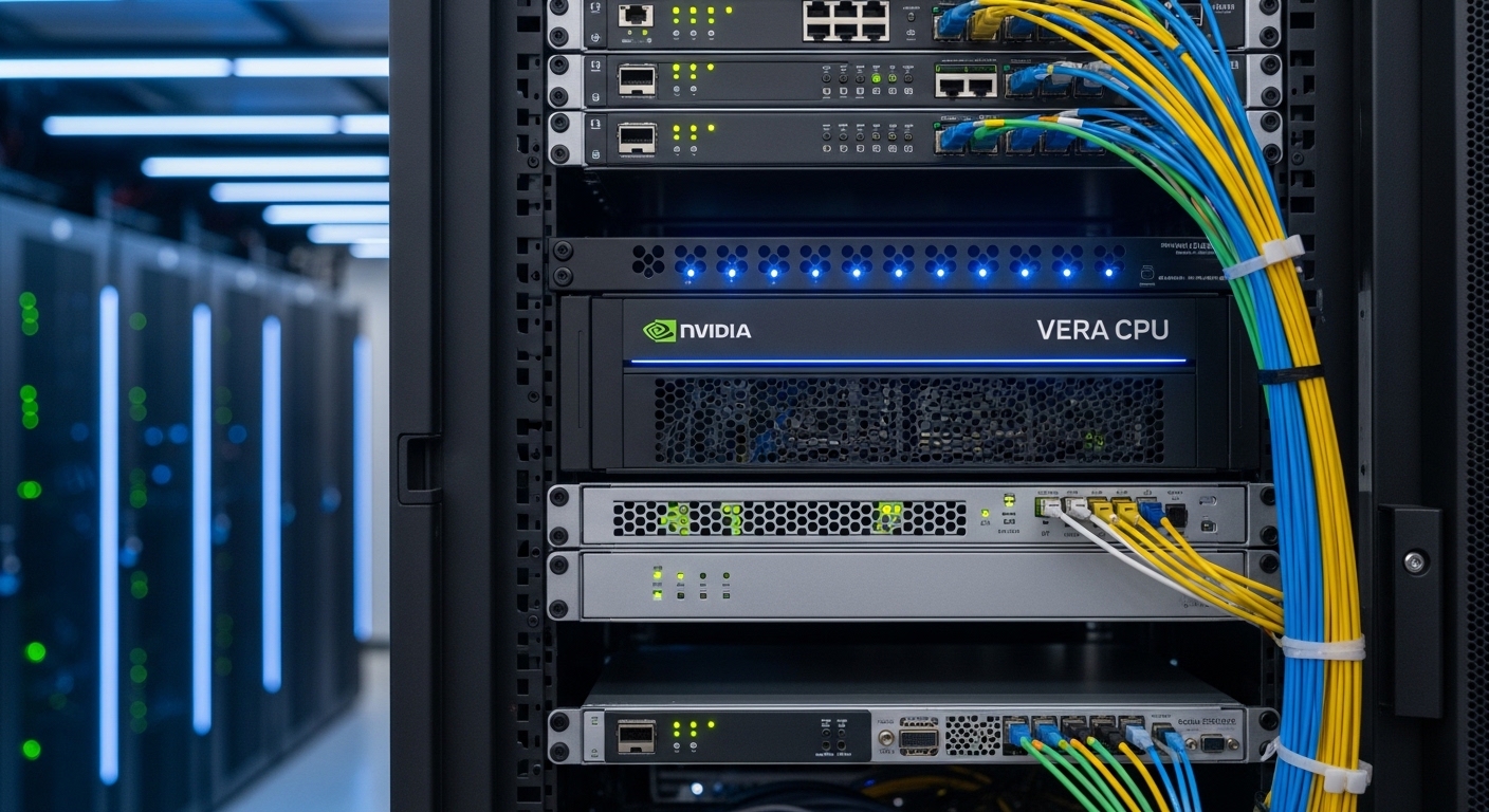 Nvidia Vera CPU: How Nvidia Is Entering the Server Computing Market · KAD