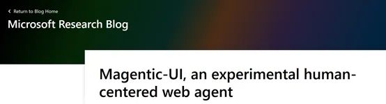 Microsoft Magentic-UI