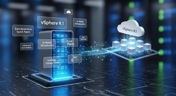 vSphere 9.1 Highlights: Zero-Downtime Patching & AI-Ready Private Cloud