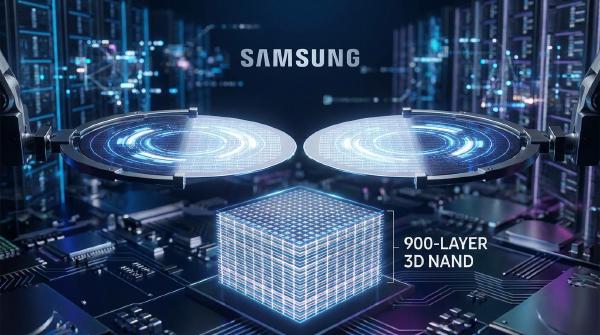 Samsung 900-Layer NAND: 450-Layer Wafer Bonding Explained
